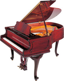 Wagner Piano Petrof Grand P IV Chippendale