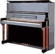 Wagner Piano Upright Vertical P 125 H2 Elegance
